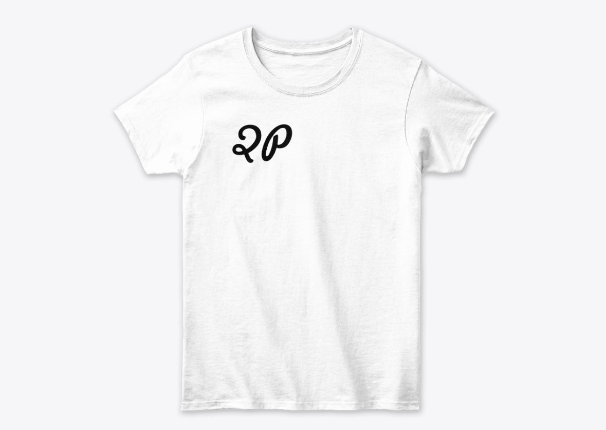 QP Crane White T-shirt - CCC Short Sleeve Tee for sale online.